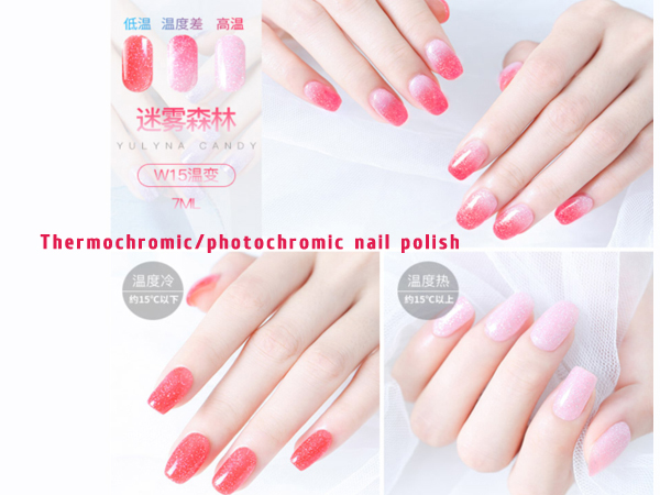 Thermochromic/photochromic nail polish